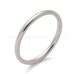 304 Stainless Steel Plain Band Rings&nbsp;STAS-I160-E04-P