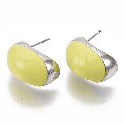 (Jewelry Parties Factory Sale)Alloy Enamel Stud Earring&nbsp;EJEW-N012-14P