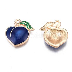 Rack Plating Alloy Enamel Pendants&nbsp;ENAM-S126-143A