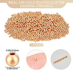 1000Pcs Brass Beads&nbsp;KK-BBC0009-61