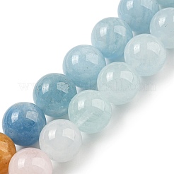 Natural Morganite Beads Strands&nbsp;G-P503-10MM-01