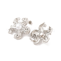 Brass Stud Earrings for Women&nbsp;EJEW-U015-18P