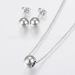 304 Stainless Steel Jewelry Sets&nbsp;SJEW-H122-03