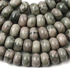 Natural Green Wood Lace Stone Wooden Jasper Beads Strands&nbsp;G-A280-A29-02