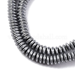 Electroplated Non-magnetic Hematite Beads Strands&nbsp;G-P571-B01-01E