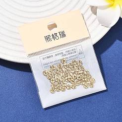 SHEGRACE Brass Spacer Beads&nbsp;XGRPCH086-197G