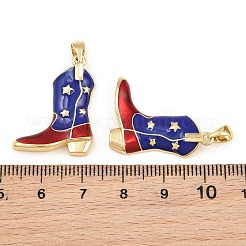 Brass Enamel Pendants&nbsp;KK-CBA5CB0-11G