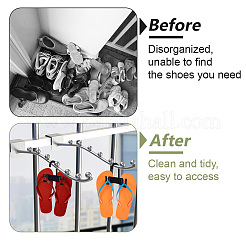 PP Plastic Slippers Hook Hangers&nbsp;FIND-WH0366-019