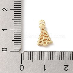 Brass Micro Pave Cubic Zirconia Charms&nbsp;KK-P278-07G