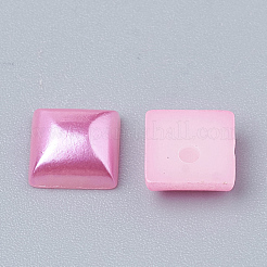 ABS Plastic Imitation Pearl Cabochons&nbsp;SACR-R748-6x6mm-Z6
