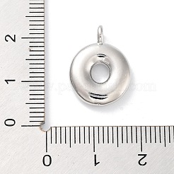 Rack Plating Brass Balloon Letter Pendants&nbsp;KK-C050-01P-O