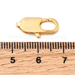 Brass Clasps&nbsp;KK-D407-19G-C