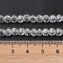 Transparent Glass Beads Strands&nbsp;GLAA-G125-01A-01