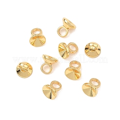 SHEGRACE Brass Bead Cap Bails&nbsp;XGRQ1U791-375G
