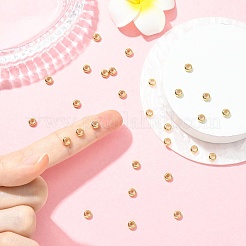 SHEGRACE Rondelle Brass Beads&nbsp;XGRPCU920-244G