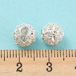 Rack Plating Brass Beads&nbsp;KK-A196-02S