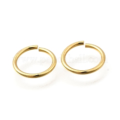 Brass Open Jump Rings&nbsp;KK-B147-03I-G