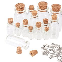 Glass Jar Glass Bottles&nbsp;AJEW-YW0001-01