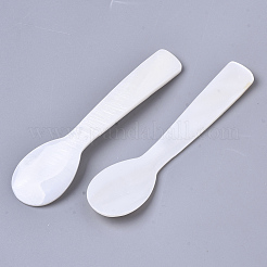 Natural Freshwater Shell Spoons&nbsp;SSHEL-N034-49C-01