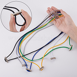 12Pcs 6 Colors Durable Rubber Trash Can Bag Holder Straps for Home and Office&nbsp;EW-GA0001-02