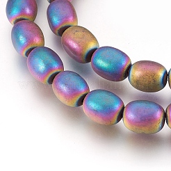 Electroplate Non-magnetic Synthetic Hematite Bead Strands&nbsp;G-I208-14F-B