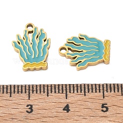 304 Stainless Steel Enamel Pendants&nbsp;SA-CBA7876-29G-02
