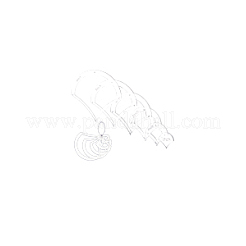Acrylic Transparent Pressure Plate&nbsp;DIY-NB0012-47E