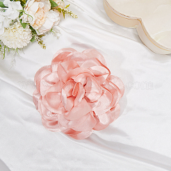 Flower Polyester Brooches&nbsp;JEWB-WH20008-04B