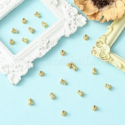 シェグレイス ブラス イヤーナット  弾丸ピアスキャッチ  ピアスバックキャッチ  カドミウムフリー＆ニッケルフリー＆鉛フリー  長持ちメッキ  18KGP本金メッキ  6x5.5mm  穴：0.8~0.9mm&nbsp;XGR0032G-65G
