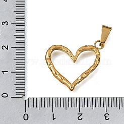 Valentine's Day 304 Stainless Steel Pendants&nbsp;STAS-G400-17G-01