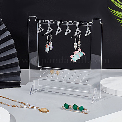 Acrylic Earring Display Stands&nbsp;EDIS-WH0029-86