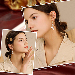 42 スタイルの天然養殖淡水真珠ペンダント 3 個  真鍮パーツ  ライス  ミックスカラー  16~18mm  穴：3~3.5mm  14個/スタイル&nbsp;FIND-BC0002-78