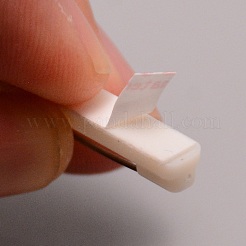 Adhesived Plastic Back Bar Pins with Iron Pins&nbsp;FIND-WH0100-57