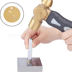 Brass Stamping Blank Tag Charms&nbsp;KK-FH0001-49-NF