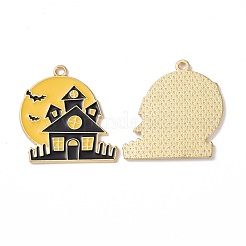 Halloween Theme Alloy Enamel Pendants&nbsp;FIND-E024-05LG