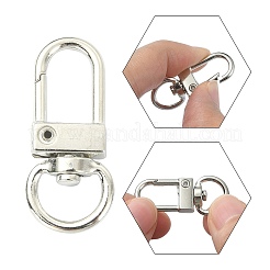 10Pcs Alloy Swivel Clasps&nbsp;PURS-CJ0001-01