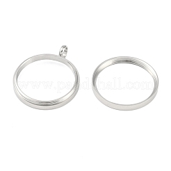 304 Stainless Stee Locket Pendants&nbsp;STAS-S132-16P-04