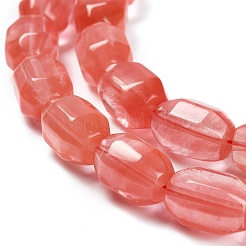Cherry Quartz Glass Beads Strands&nbsp;G-F781-A01-01