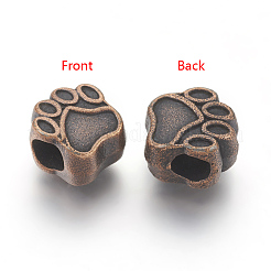 Tibetan Style European Beads&nbsp;MPDL-6160-R-NR