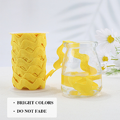 Polyester Wave Lace Trim Ribbon&nbsp;OCOR-GF0004-36B-11