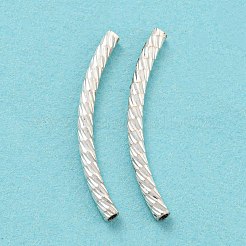 925 Sterling Silver Tube Beads&nbsp;STER-Q191-01C-S