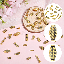 160Pcs 16 Styles Tibetan Style Alloy Beads&nbsp;FIND-PA0001-32