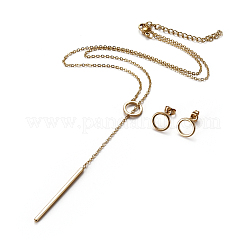 304 Stainless Steel Jewelry Sets&nbsp;SJEW-F213-17