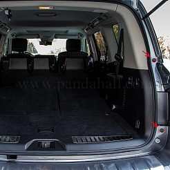 合成ゴム製車ドアショックアブソーバー15個  車のドアプロテクターステッカー  粘着緩衝バンパークッション  フラットラウンド  ブラック  27x8mm&nbsp;FIND-GF0003-82