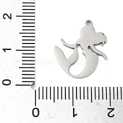 Non-Tarnish 5Pcs 201 Stainless Steel Pendants&nbsp;STAS-B064-19P