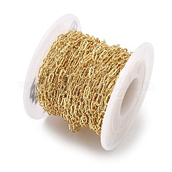 Brass Wavy Cable Chains&nbsp;CHC-B026-01G