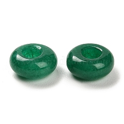 Natural Malaysia Jade Dyed European Beads&nbsp;G-R488-02D
