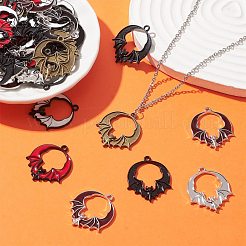35Pcs 7 Styles Alloy Pendants&nbsp;PALLOY-CJ0002-46