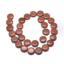 Synthetic Goldstone Beads Strands&nbsp;G-G793-07C-01