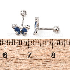 S999 Fine Silver Stud Earrings&nbsp;EJEW-C179-04P
